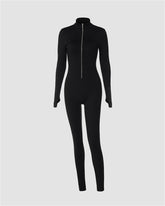 Zip Front Jumpsuit